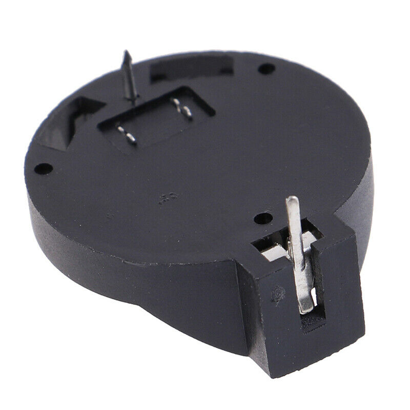 5PCS Black CR2025 CR2032 3V Button Coin Cell Battery Socket Holder C ro