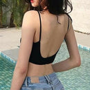 2 Pcs Ladies Comfortable Bra Without Wire, Padded Bustier Bralette Bra Top,