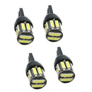 4X T10 7020SMD 10 LED W5W Wedge Tail Side Car Lights Turn Parker Bulbs 12V A6L6