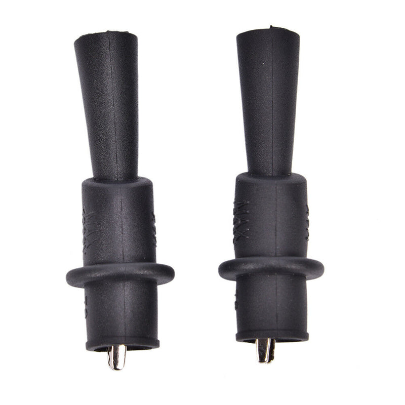 1 Pair Alligator Crocodile Test Clip Clamp For Fluke Multimeter Tester S Bj