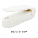 Mini Portable Heat Impulse Sealing Machines Sealer Seal Packing Plastic Bag Tool