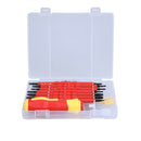 Screwdriver Repair Kit Insulation Electric Manually Red 7pcs