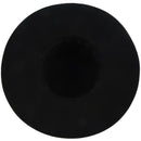Black Soft Ladies Floppy Wide Brim Cloche Fedora Dress Hat Retro Wool Bowkn