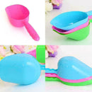 Plastic Pet Dog Food Shovel Feeder Puppy Cat Scoop Garden Tool Random Sent E1M1
