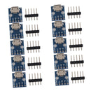 Pack of 10 Female MICRO USB to 2.54mm DIP Pin Pitch Converter 14.5x13x4mm