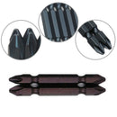 10Pcs PH2 Impact Drill Driver Screwdriver Bits Set 65 Mm Hex Shank Tools SOH