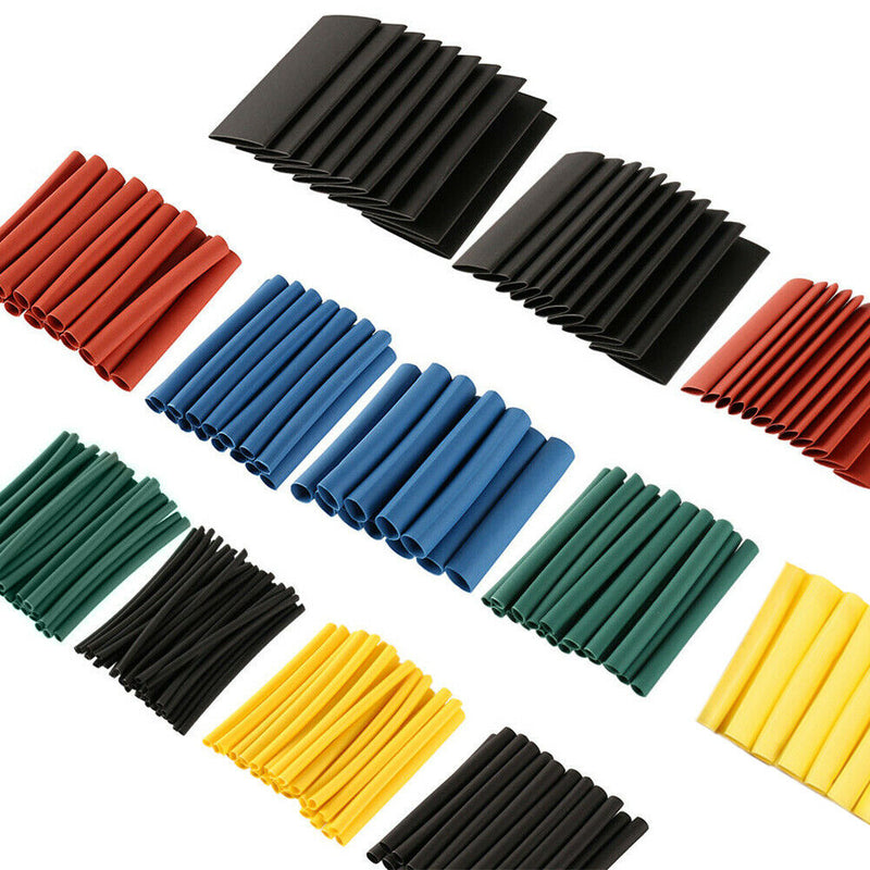 5 Sleeve Cable Wire Kit Car Tube Electrical Heat Shrink Assorted