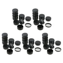 Lot 50pcs Portable Mini 30g Round Tin Jars Cosmetic Container Food Tins Box