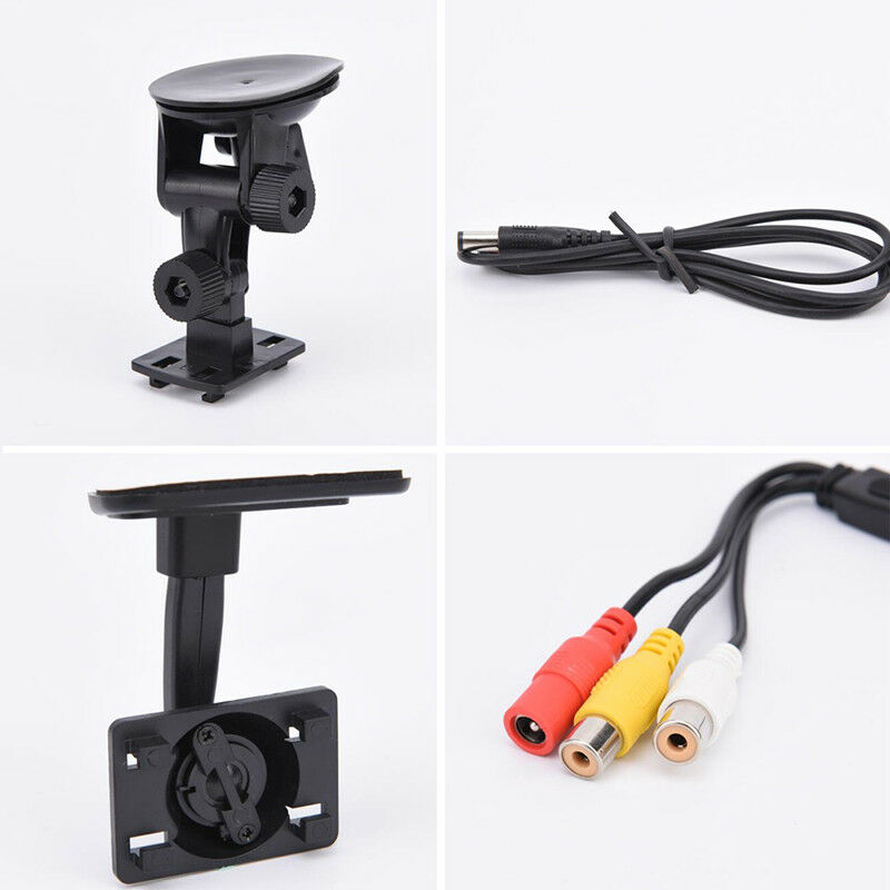 5 Inch HD Screen Monitor For Car Rearview Reverse Backup Parking Camera Cam FT