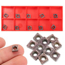 10pcs CCMT060204 VP15TF Carbide Inserts Blade for SCLCR Turning Tool Holder FT