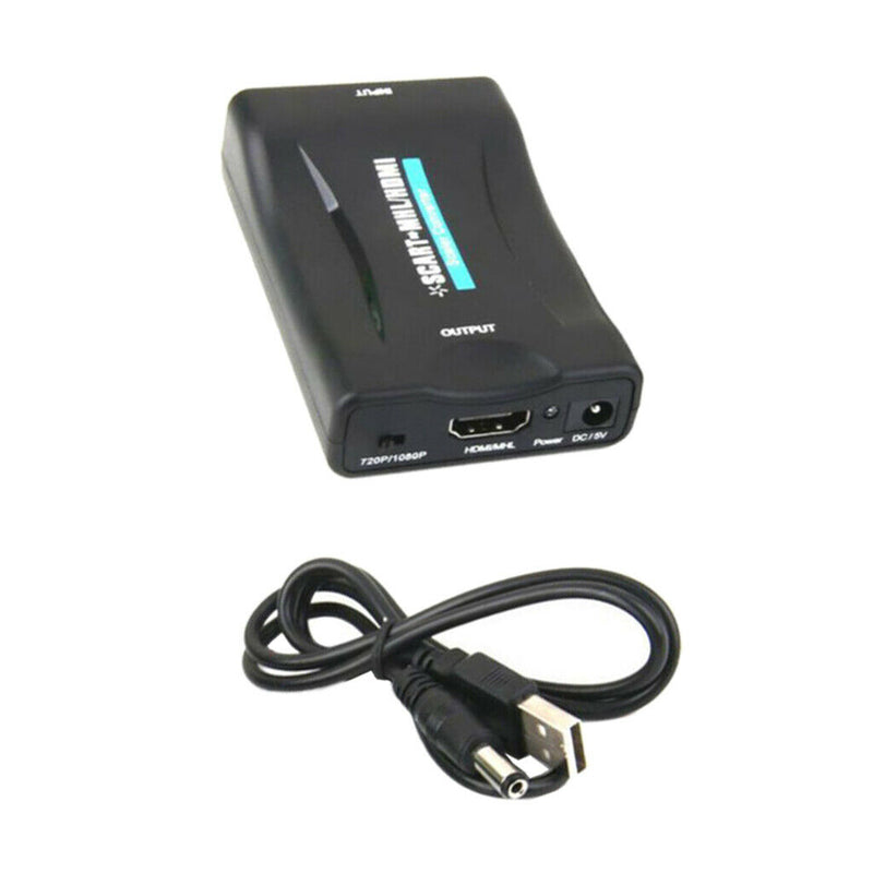 1080P SCART To HDMI Video Audio Upscale