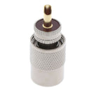 1PCS UHF PL259 Male Plug Straight Solder Connector Adapter for RG8U RG58-3 FT