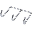 1x Vacuum Stainless Steel Suction Cup Hook,Triple Hooks Wall Hook,Bath Towe