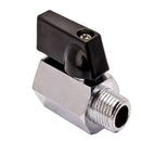 Top Outstanding Much New 1/4" Mini Brass Ball Valve - Solid Chrome Plated NMO