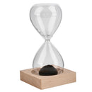 1Pcs Hand-blown Timer clock Magnet Magnetic Hourglass Hourglass crafts sand D4Z1