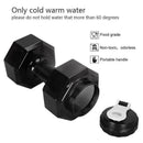 75 Oz (2.2 L) Dumbbell Shaped Water Bottle | Big Capacity | BPA Free | Flip R1Q8