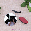 Car Styling 1pc Clear Car Rear View Mirror 360 Rotating Safety Wide Angle