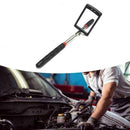 Retractable Telescopic Inspection Round Mirror Pocket LED Clip Light Tools N6N1