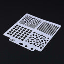 Theme Lace Ruler Handcraft Template DIY Photo Album Stencils Drawing Tool