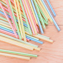 1000Pcs Disposable Flexible Straws Plastic Drinking Supplies E4E5