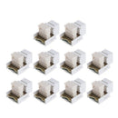 10x Telephone Module RJ11 Voice Module 6P4C Keystone Jack Telephone Socket