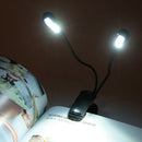 Reading Light for Kindle eFlex clips, e-Reader/ Lamp-off Switch, 8 LEDs