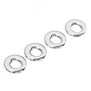 For Mercedes Benz E C GLC Class Car Styling Aluminum Door Pin Cover Trim 4pcs