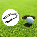 Golf Ball Counter Golf Beaded Scorer Plastic Golf Ball Putter Counter W6B5