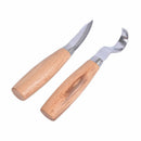 2Pcs/Set Stainless Steel Wood Carving Cutter Woodwork Sculptural DIY Tool Se Hn