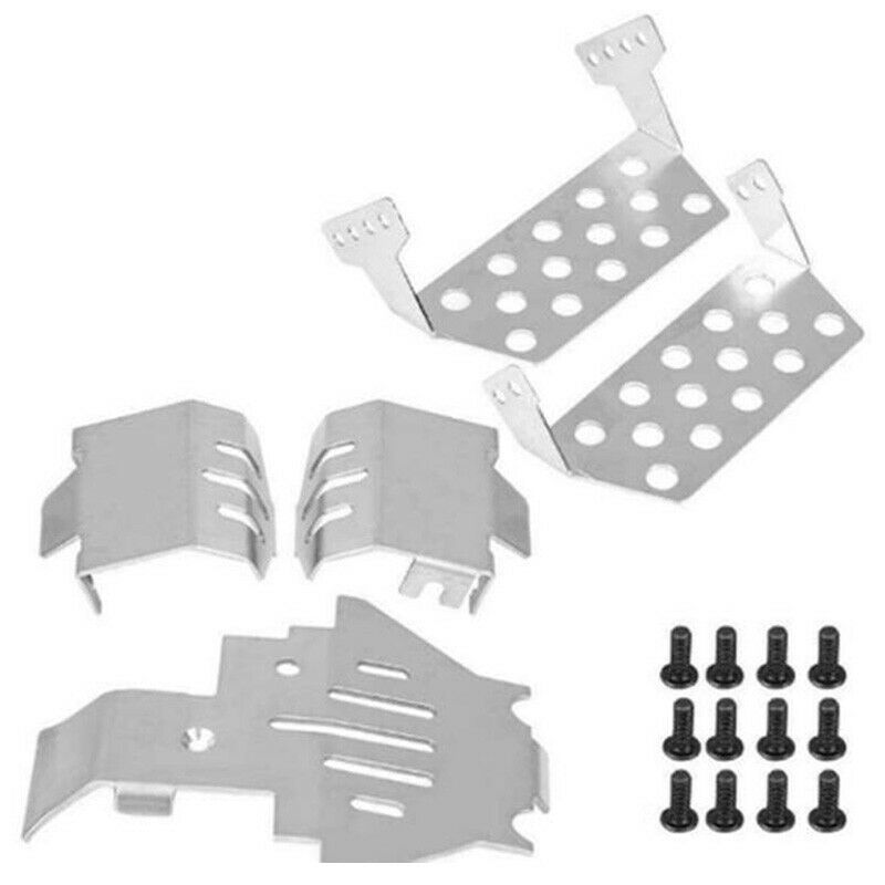 RC Car TRX4 TRX-4 Bumper Chassis Armor Protection Skid Plate for Traxxass s U7C5