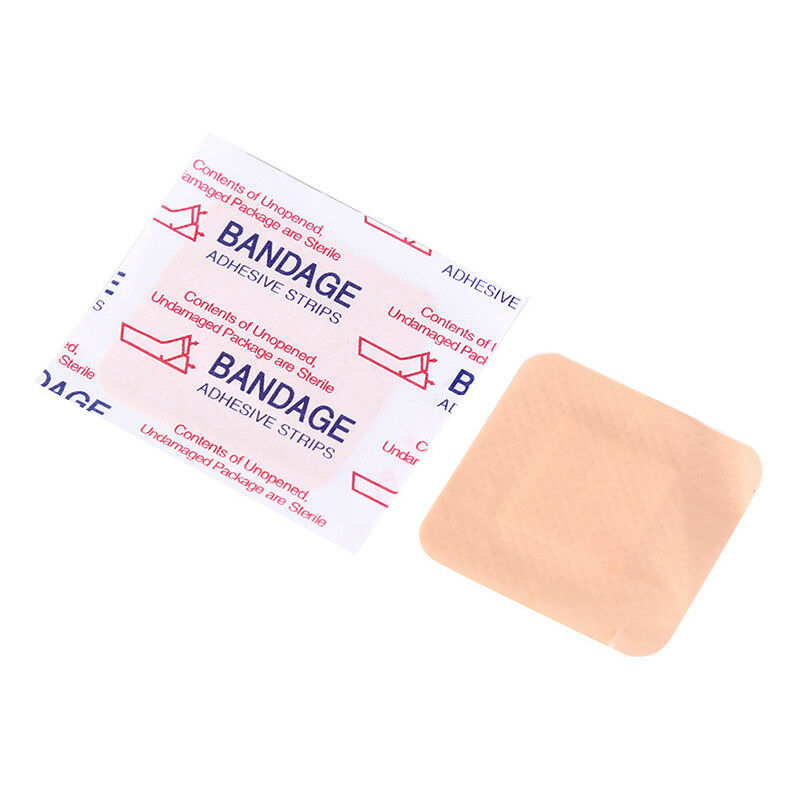 10pcs/lot flexible band aid plaster sterile hemostasis stickers 3.8cmx3.8cm B Ew