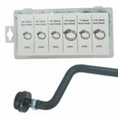 16mm - 32mm Water Tap Garage Plumbing 34pcs Clips Hose Clamp Pipe Set WIH