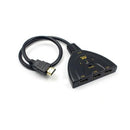 Hdmi Three Into One Pig Tail 3 Into 1 Out 4Kx2K with Line Video Switcher Br