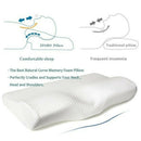 Slow Rebound Memory Foam Pillow Cervical Contour Pillow for Neck Pain Support