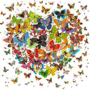 Butterfly Heart 5D Diamond Painting Full Drill Embroidery DIY Cross Stitch