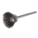 5 PCS 15 mm steel wire brush for rotary tools straight grinder A7B9