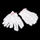 5 Pairs General Purpose White Cotton Lining Gloves Health Work &LJ