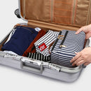 Striped Storage Bag Cosmetic Bag Multi-Function Cosmetic Bag Ladies Handbag