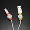 10X Cute Charger Cable Saver tective Cases tector For Cellph-L K6G5 B2L5