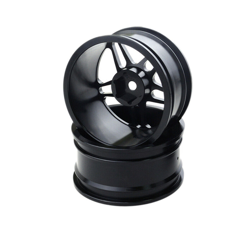 4-Pack Aluminum Alloy Wheel Rims for HSP HPI Team  Hongnor RC Drift Car