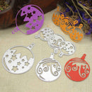 3pcs Christmas Ball Cutting Die Stencil Scrapbooking Card Album DIY Craft