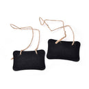 2X Mini Blackboard Chalkboard Wooden Message With Hang String Wedding Deco KES