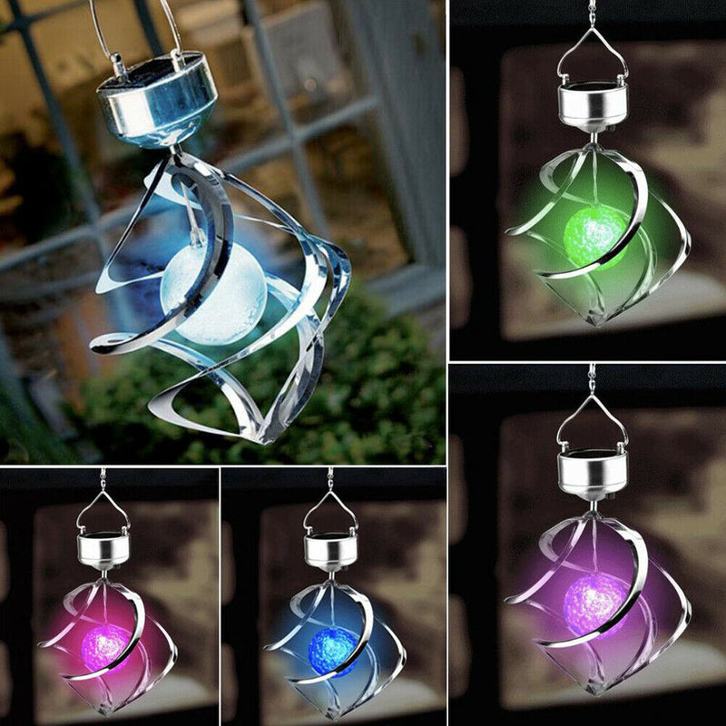Portable Wireless Gift Stainless Steel Home Decor Waterproof Switch Solar Light