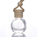 1Pc Car 8ml hanging empty glass perfume bottles pendant car Kw