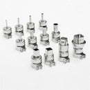 New 12pcs/set Heat Gun Rework Nozzle For 850 Hot Air Soldering Station Weld P9J5