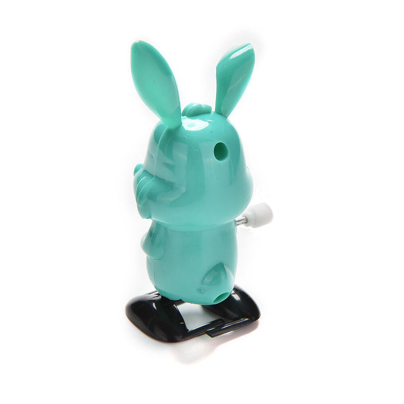 Wind up Rabbit Colorful Funny Somersault Walking Clockwork Kids Child Toys JR