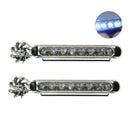 2x Wind Power 8 LED Car Daytime Running Light Fog Light Car DRL Driving Lamp Gw