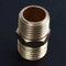 Solid Brass 1/4" PT Male Thread Water Hose Pipe Straight Connector