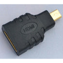 Micro HDMI Type D Male to HDMI Type A Female Converter Adapter For HDTV JR
