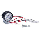 12V 4 LED Spot Light Head Light Lamp Motor Bike Car  Truck+Light ClipS X3R